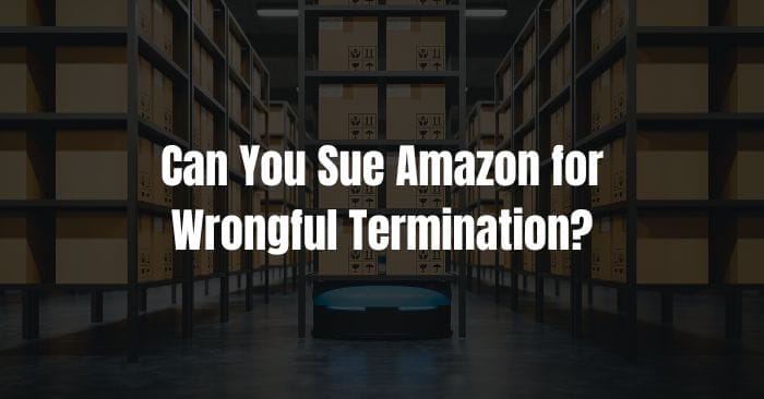 amazon wrongful termination