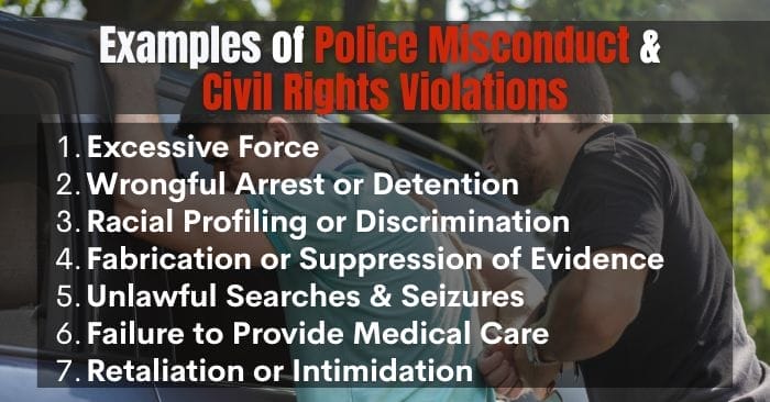 California Police Misconduct Guide examples